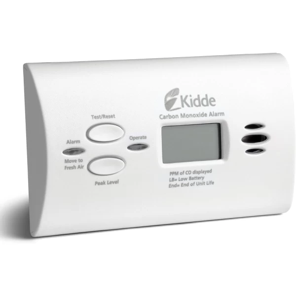 Kidde Carbon Monoxide Detector, AA Battery Powered CO Alarm with LEDs, Test-Reset Button, Low Battery Indicator, Portable - Image 11