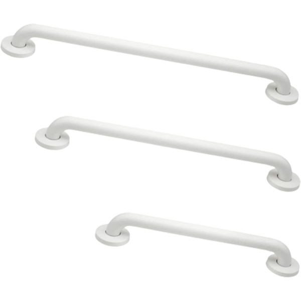 Grab Bar Bundle - ADA Compliance - Brushed Stainless, 1.5" Diameter - 18", 36", 42" - Pack of 3 - Image 12