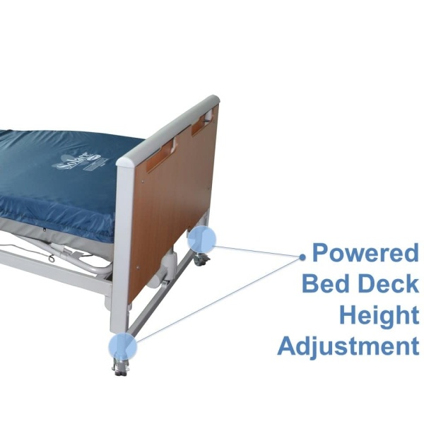 Invacare Etude Homecare Bed | Full-Electric Hospital Bed for Home Use - Image 9