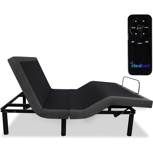 iDealBed 3i Custom Adjustable Bed Base, Wireless, Zero Gravity, One Touch Comfort Positions, Programmable Memory, Advanced Smooth Silent Operation (King)