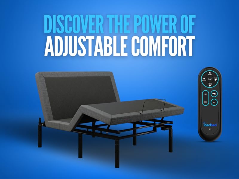 iDealBed 3i Custom Adjustable Bed - Discover the power of adjustable comfort