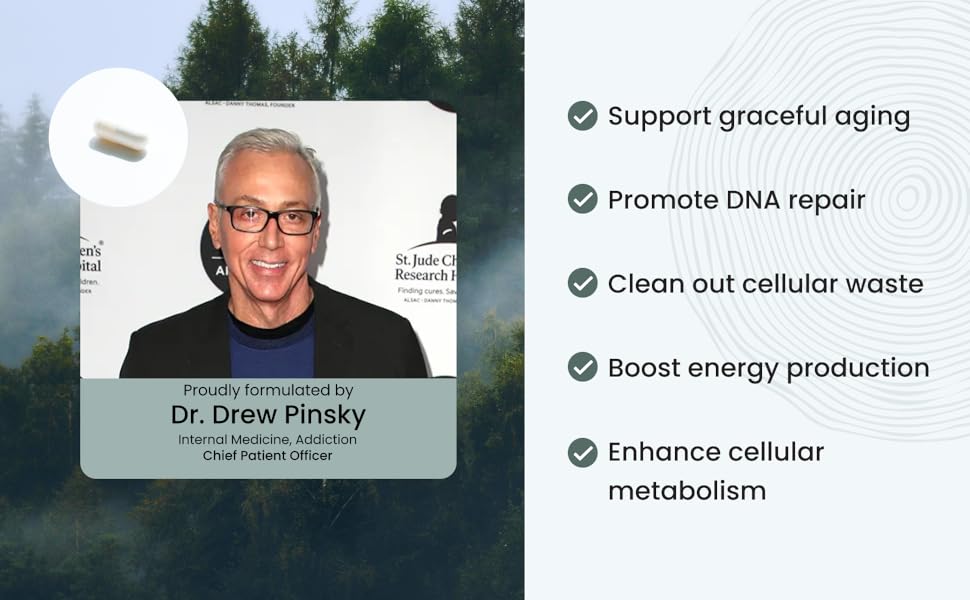 Proudly formulated by Dr. Drew Pinsky