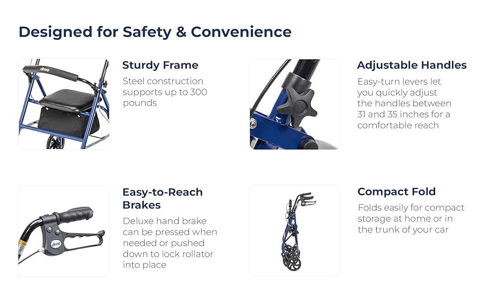 designed for safety & convenience