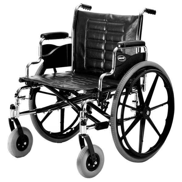 Invacare T420RFAP Series Tracer IV Bariatric Folding Wheelchair for Adult with 20" Seat Width and Full Arms - Image 8