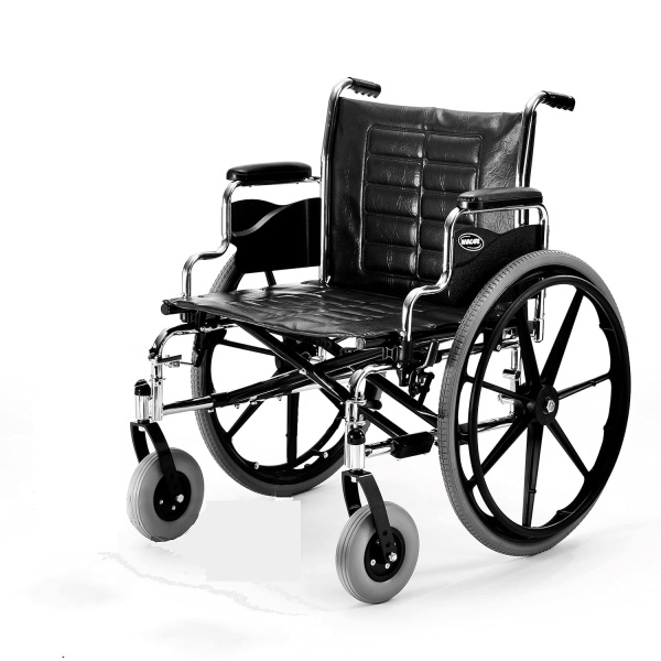 Invacare T420RFAP Series Tracer IV Bariatric Folding Wheelchair for Adult with 20" Seat Width and Full Arms - Image 9